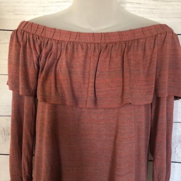 NEW Dolan Left Coast Charla Cold Shoulder Top M - Picture 5 of 8